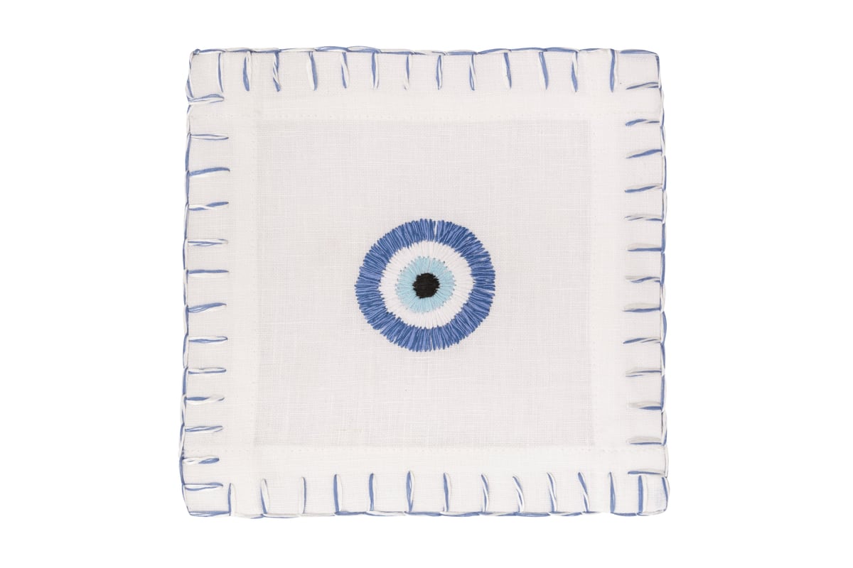 Good Eye Cocktail Napkin, Set of 4 Francesca Miranda