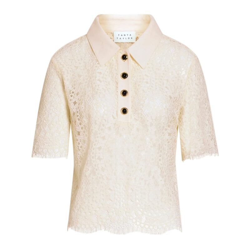 Gwen Top in Ivory Tanya Taylor