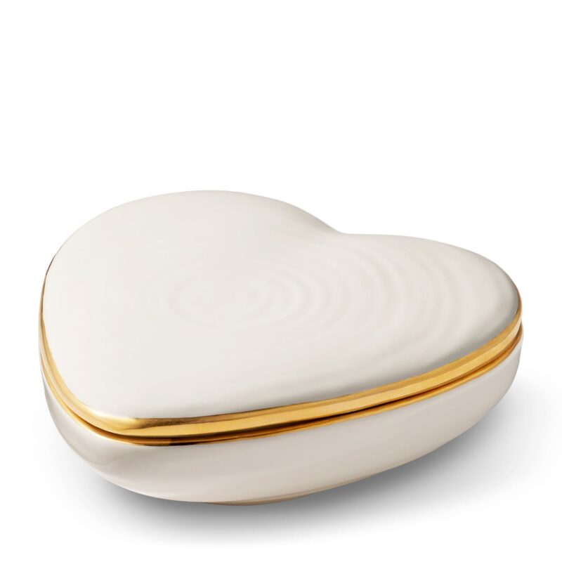 Heart Box in Cream AERIN