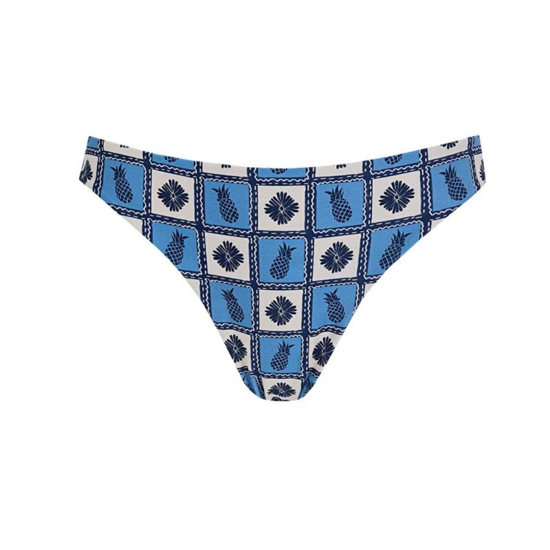 Ilu Bikini Bottom in Blue Agua Bendita