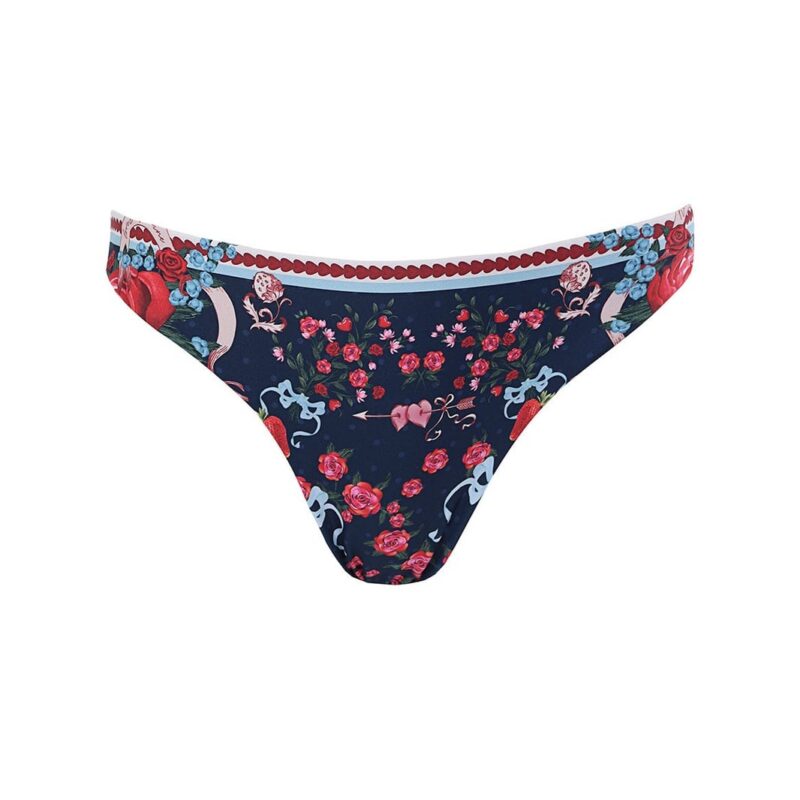Ilu Bikini Bottom in Multicolor Agua Bendita
