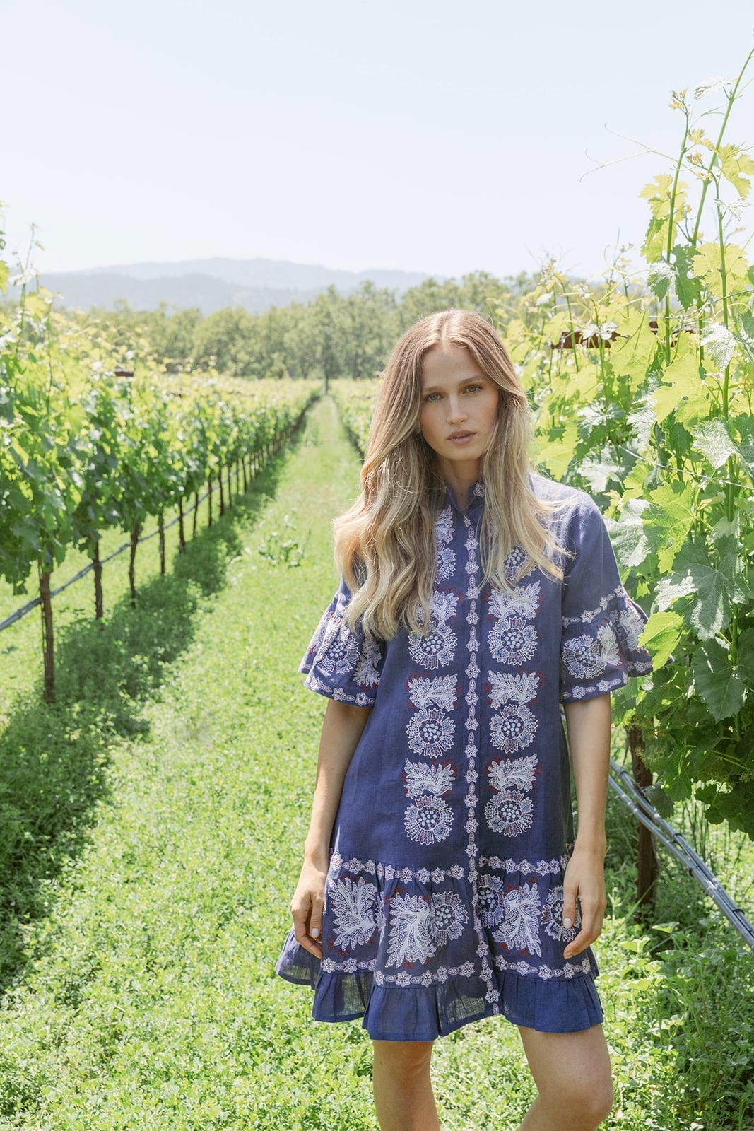 Indigo Serena Mini Dress ASHA by Ashley McCormick