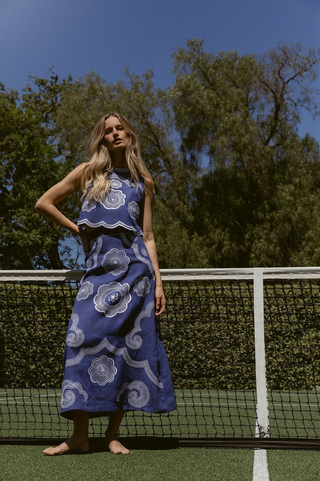 Indigo Sloane Skirt ASHA by Ashley McCormick