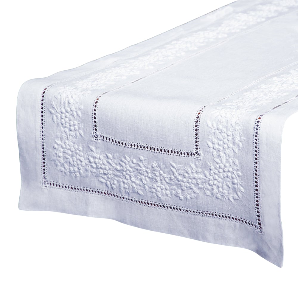 Jardin Classic Linen Table Runner Henry Handwork