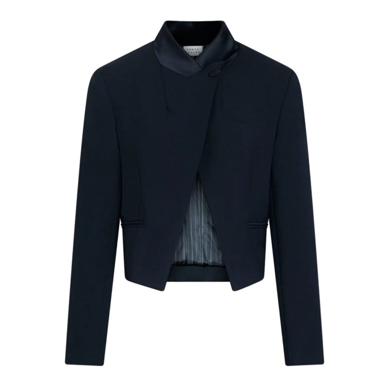 Julie Blazer in Black Tanya Taylor