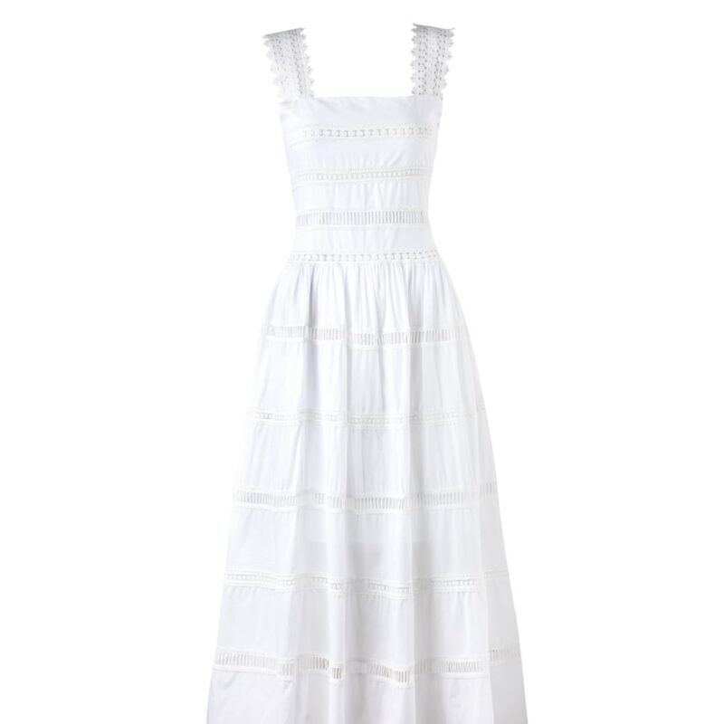 Kate Dress in White WAIMARI