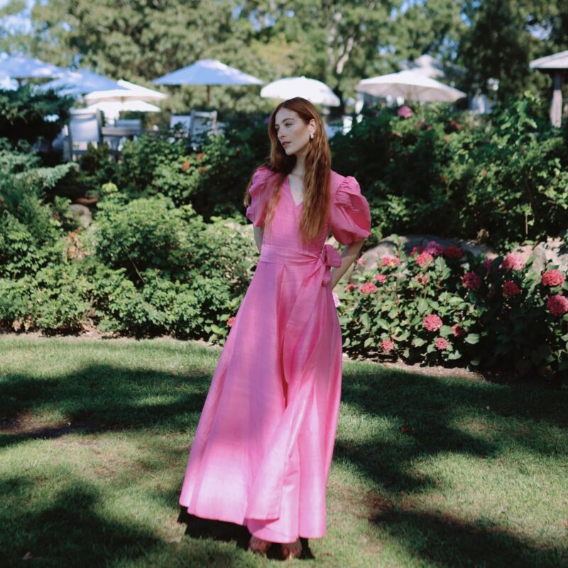 Kate Maxi Dress in Bougainvillea Louise New York