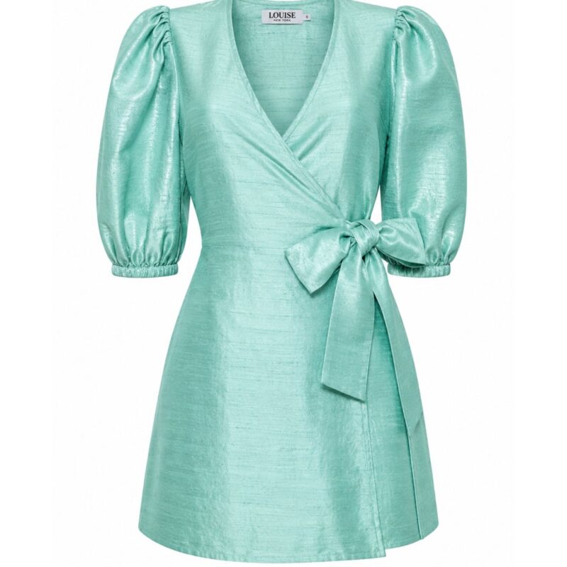 Kate Mini Dress in Sea Glass Louise New York