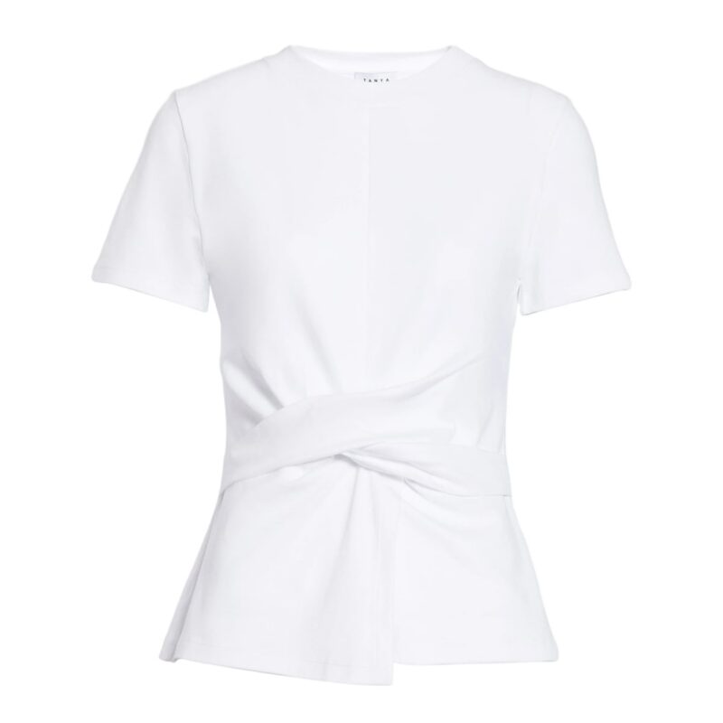 Kelsey Top in White Tanya Taylor