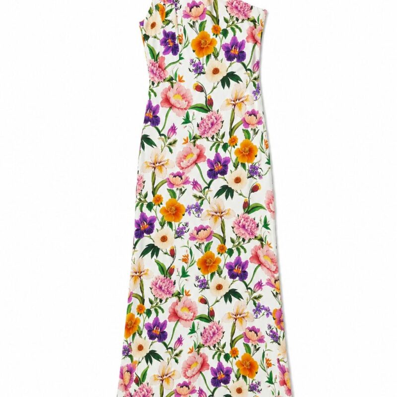 Lani Jacquard Dress in Botanica Borgo de Nor