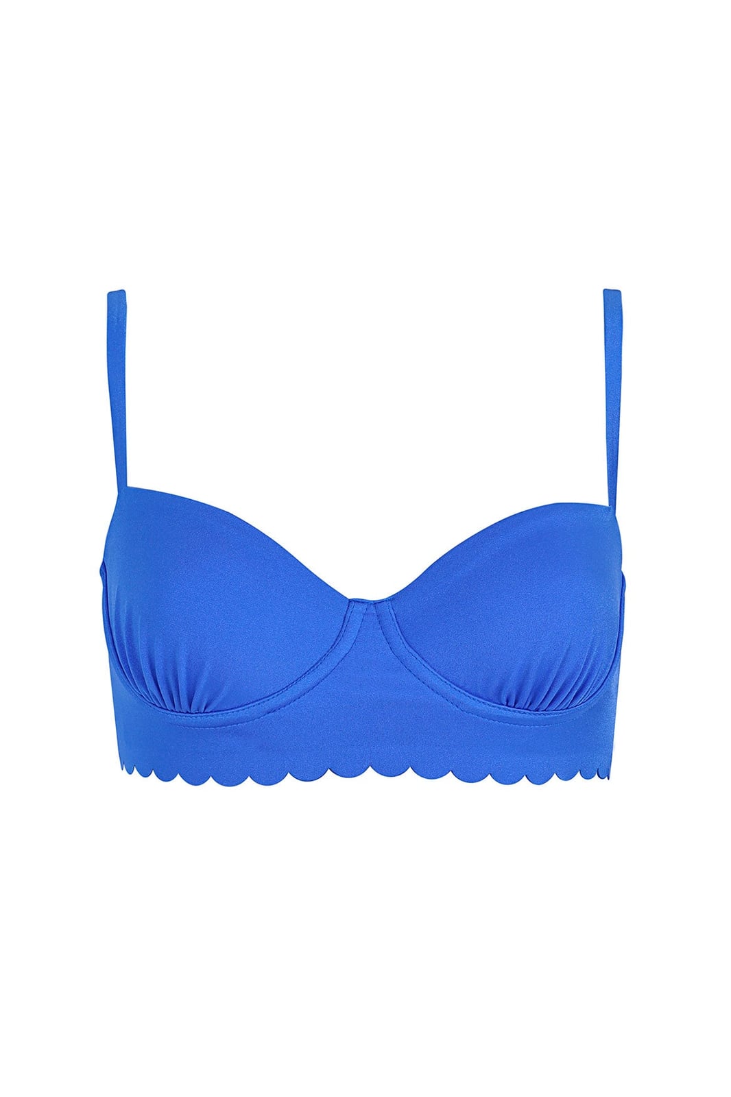 Lauren Bikini Top in Blue Agua Bendita