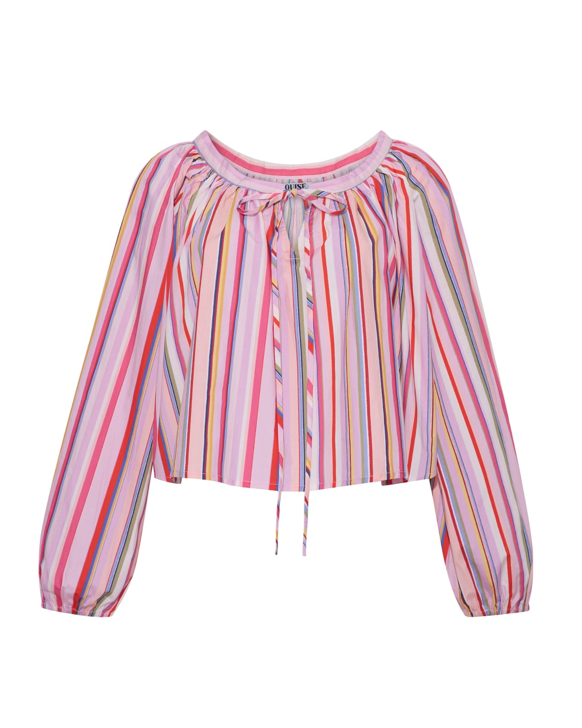 Lauren Blouse in Multi Stripe Louise New York