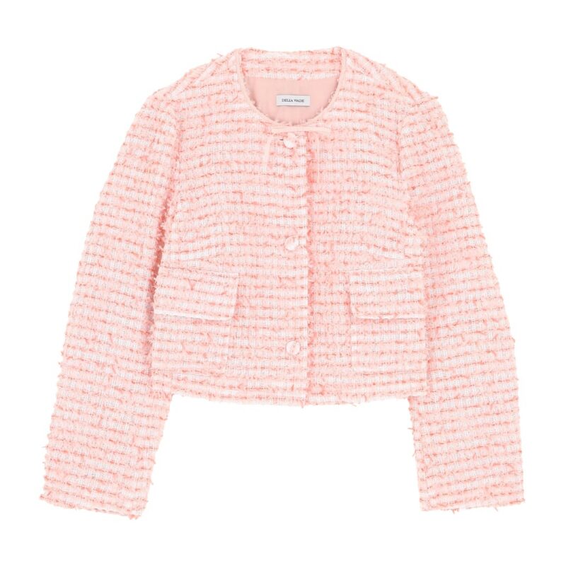 Lee Jacket in Jardin du Rose Tweed Delia Wade