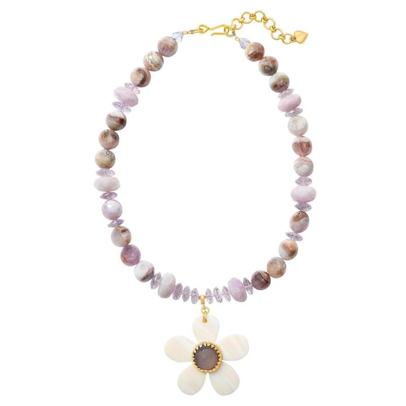 Lilac Haze Necklace Brinker + Eliza