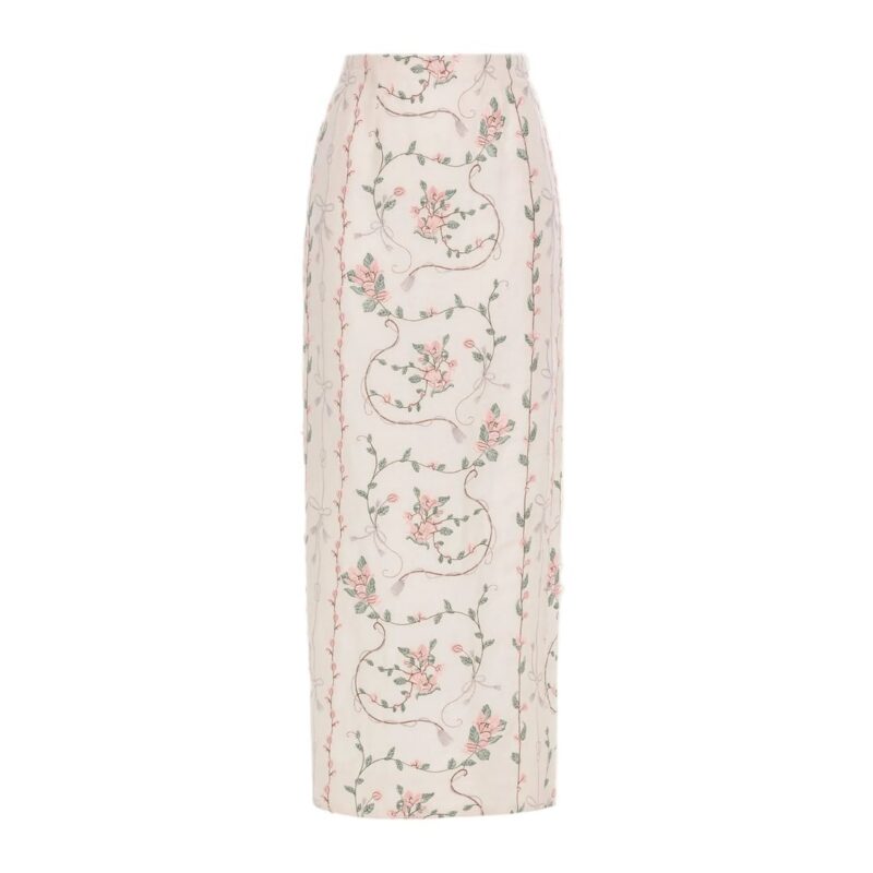 Lirica Navegante Maxi Skirt Agua by Agua Bendita
