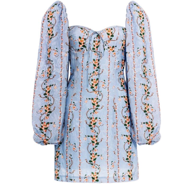 Lorena Navegante Mini Dress Agua by Agua Bendita