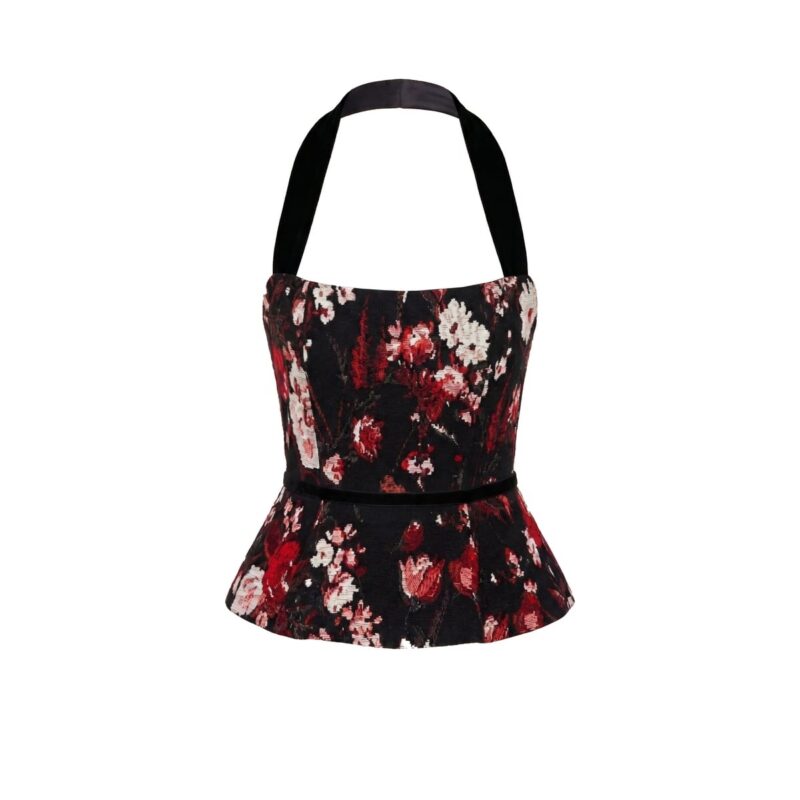 Lottie Corset Top in Dutch Masters Coating Alexandra Pijut