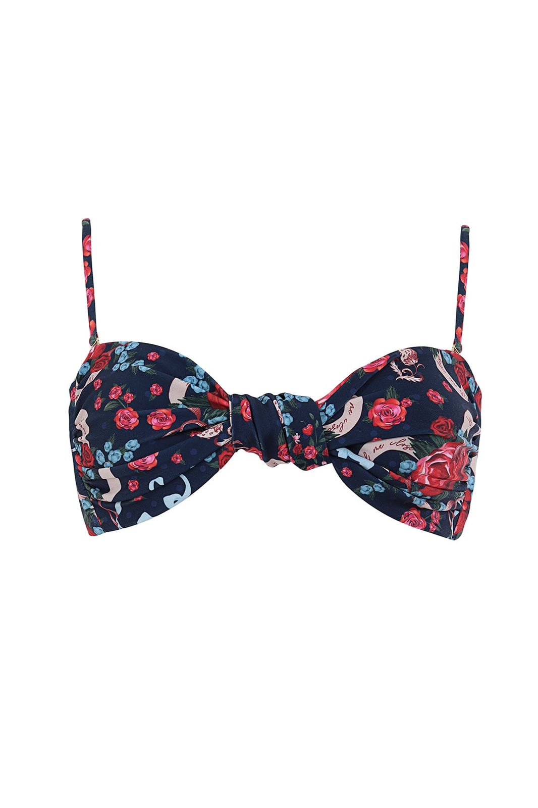 Lucile Bikini Top in Multicolor Agua Bendita