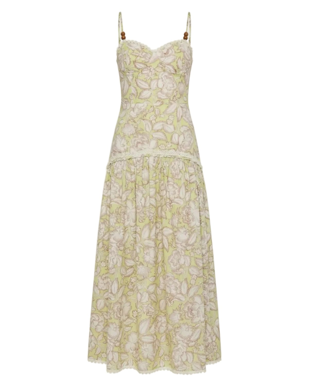 Lydia Dress in Lucca Green EDDY