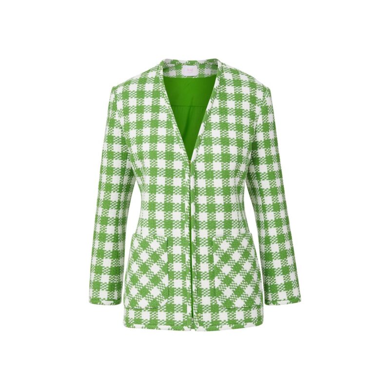 madeline jacket in greenwich tweed MAE NEW YORK