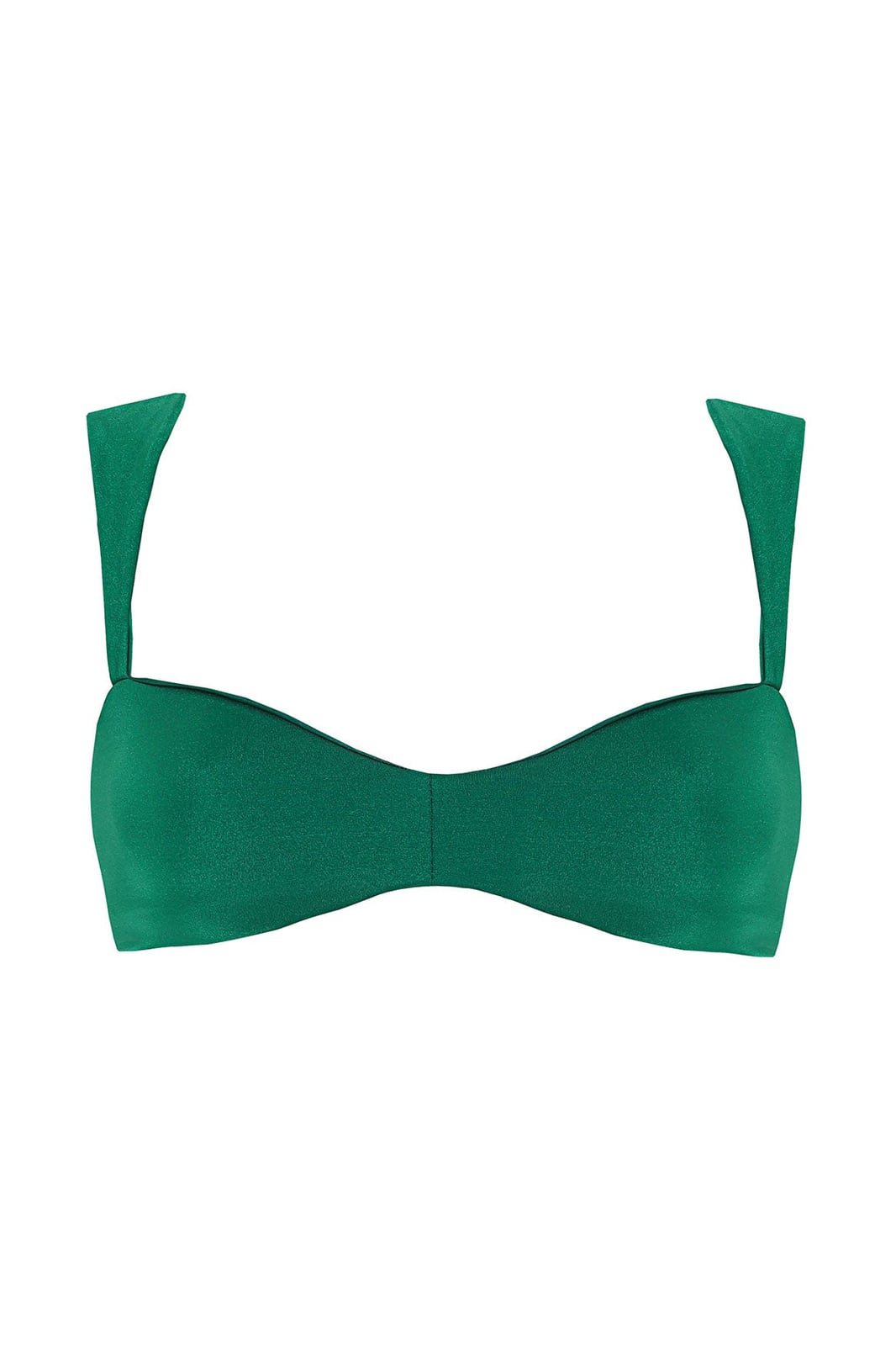 Malory Bikini Top in Green Agua Bendita