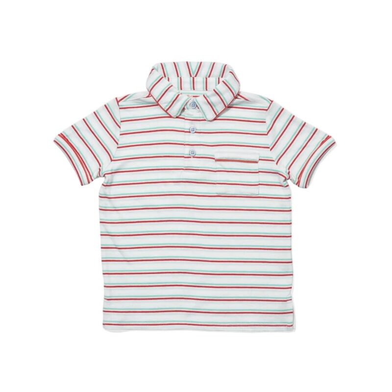 Marco Polo in Turquoise Triple Stripe Oso & Me