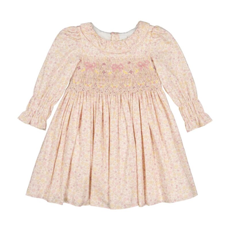 Marie Antoinette Floral Smocked Dress Antoinette Paris