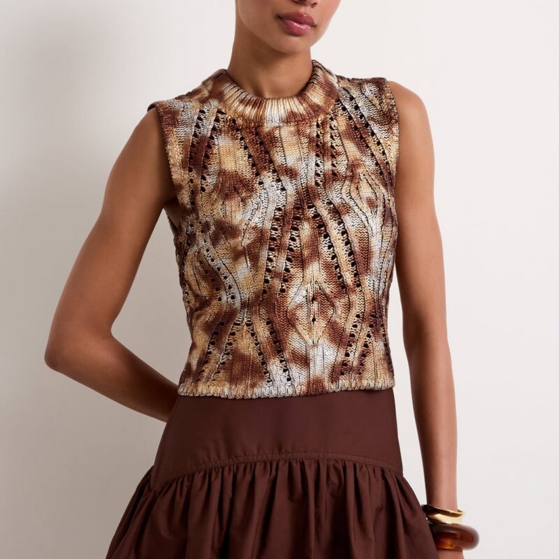 Mcguire Top in Mink Marie Oliver