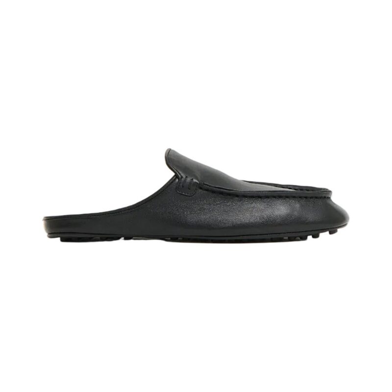 Moccasin Mule in Black Mansur Gavriel