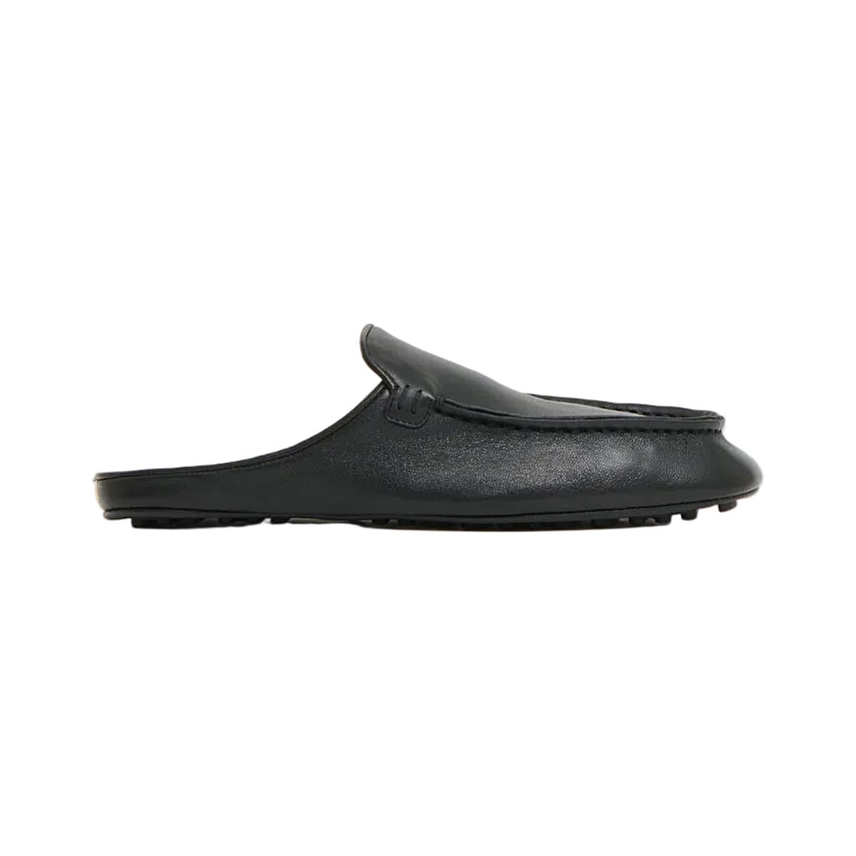 Moccasin Mule in Black Mansur Gavriel