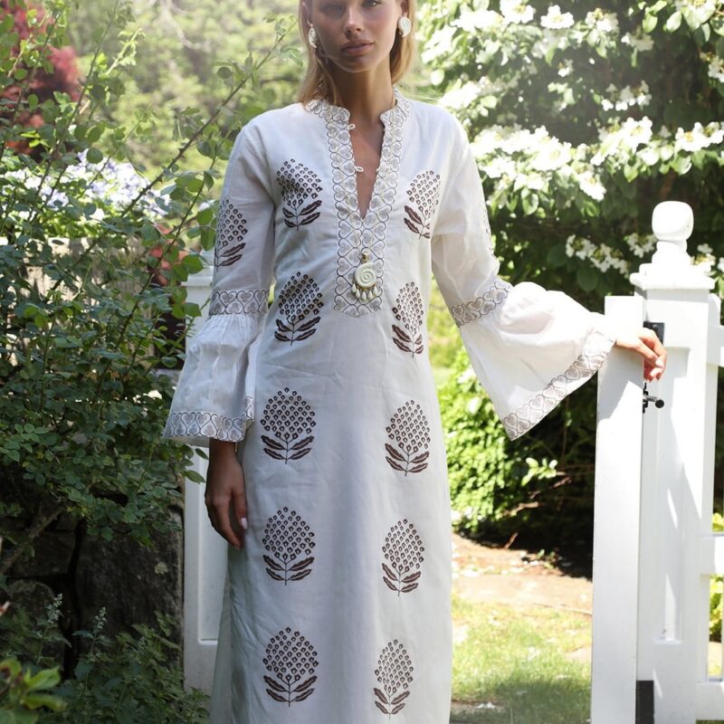 Mocha Calliope Kaftan ASHA by Ashley McCormick