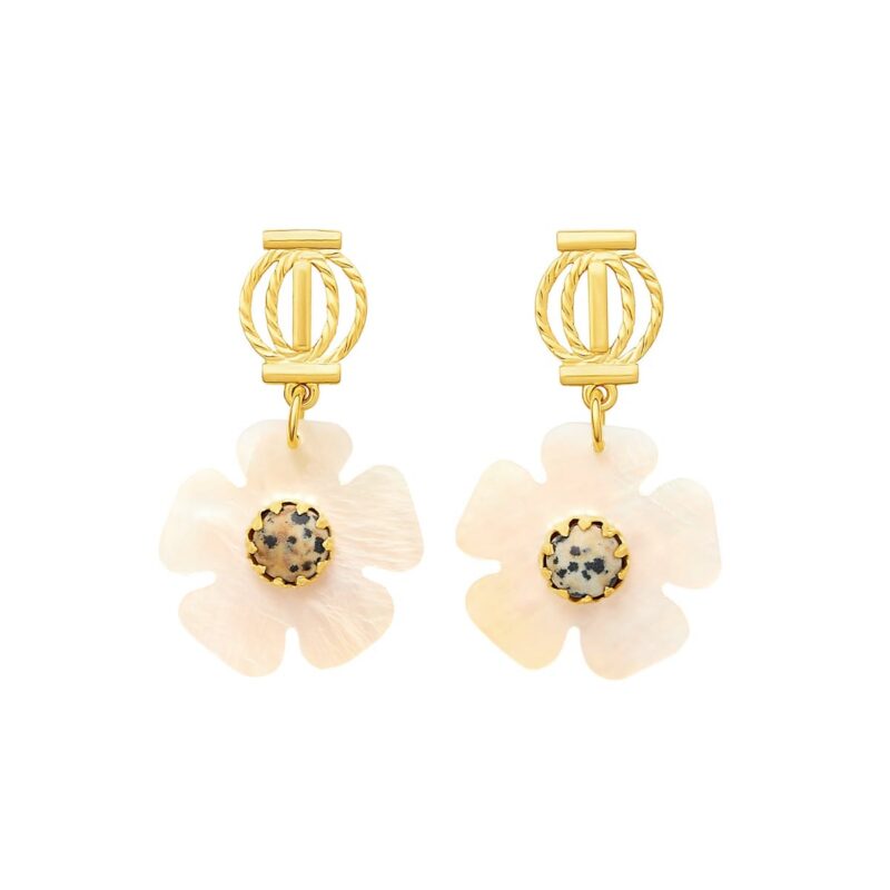 Moonflower Earrings Brinker + Eliza