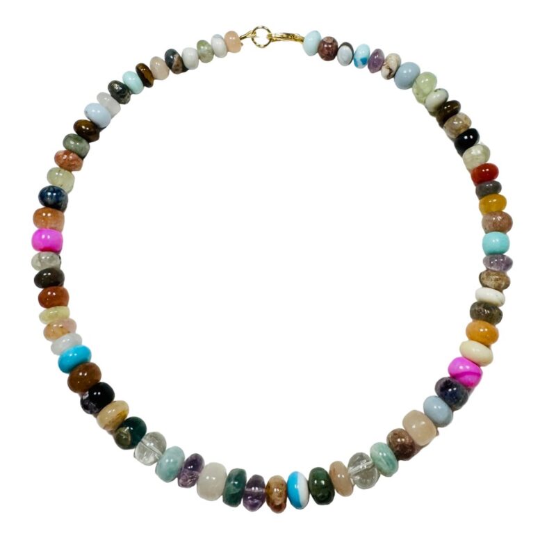 Multi-Stone Candy Necklace Theodosia Jewelry