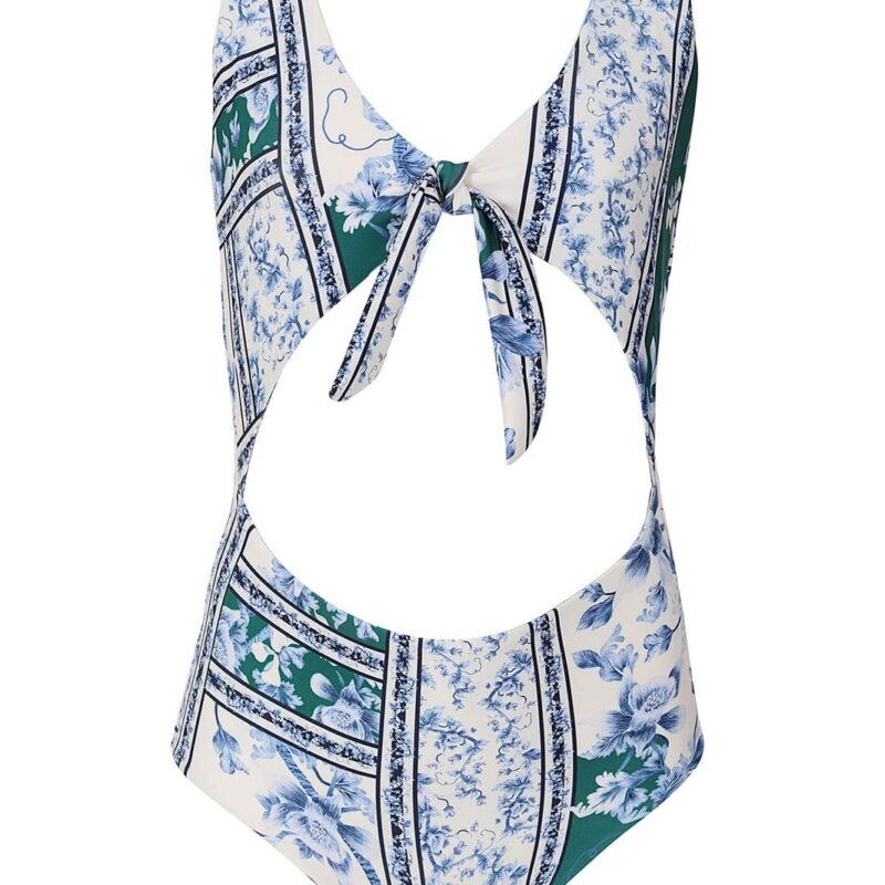 Nader Ilana Kids' One-Piece Swimsuit in Multi Agua Bendita