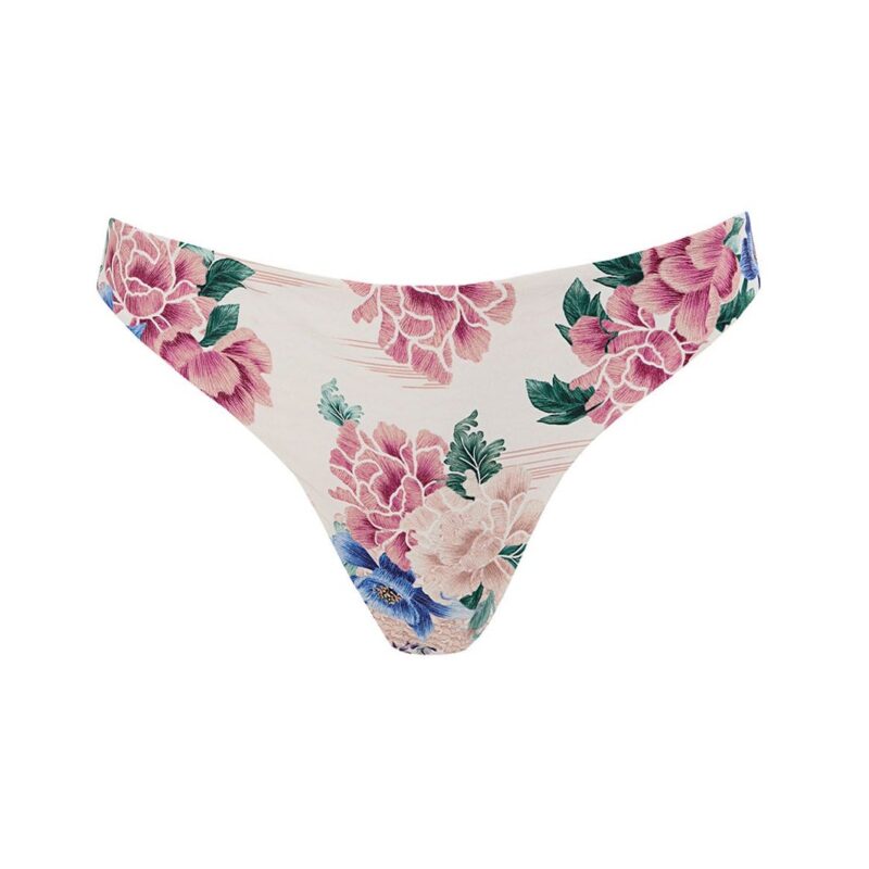 Nader Ilu Bikini Bottom in White Agua Bendita