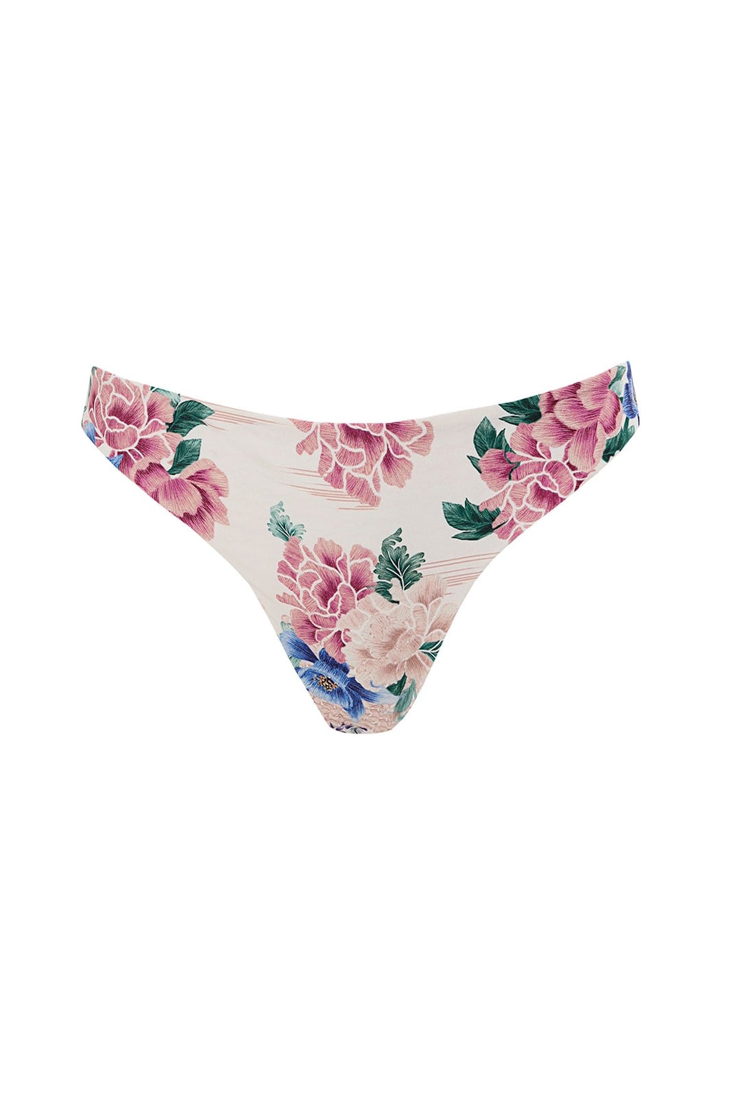 Nader Ilu Bikini Bottom in White Agua Bendita