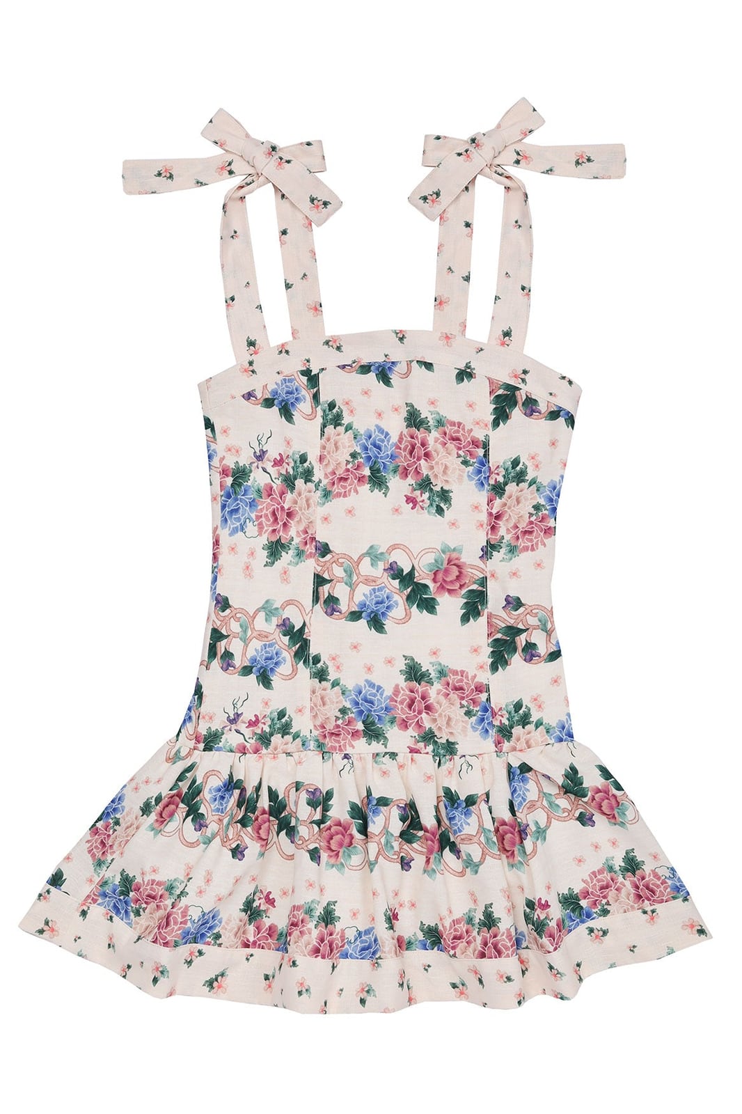 Nader Kaio Kids’ Dress in Natural Agua Bendita