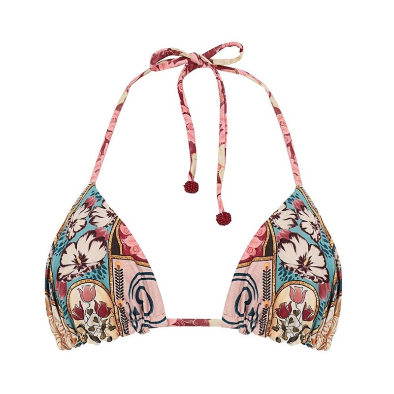 Nader Lolita Bikini Top in Multi Agua Bendita