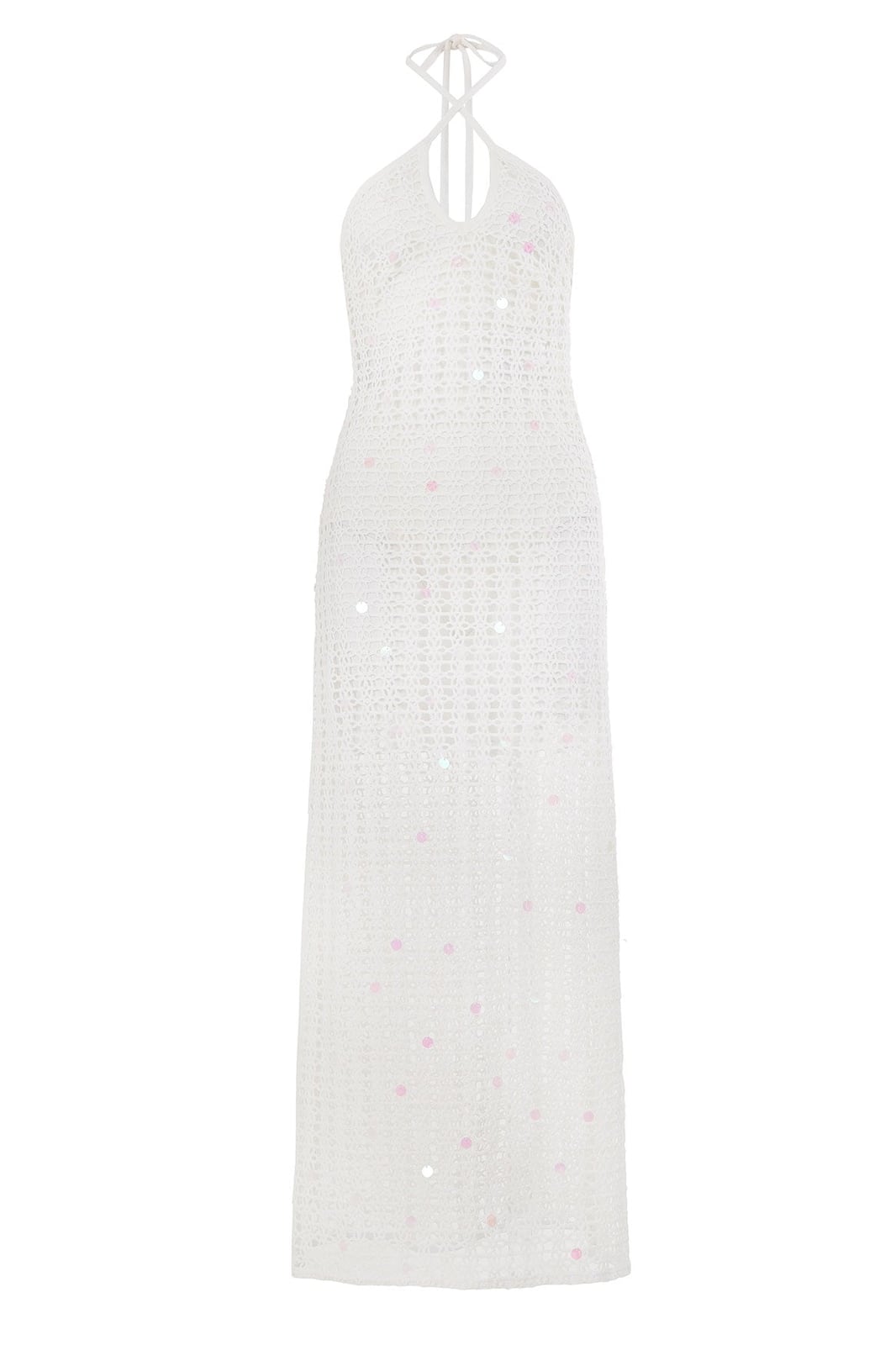 Nader Mabel Dress in White Agua Bendita