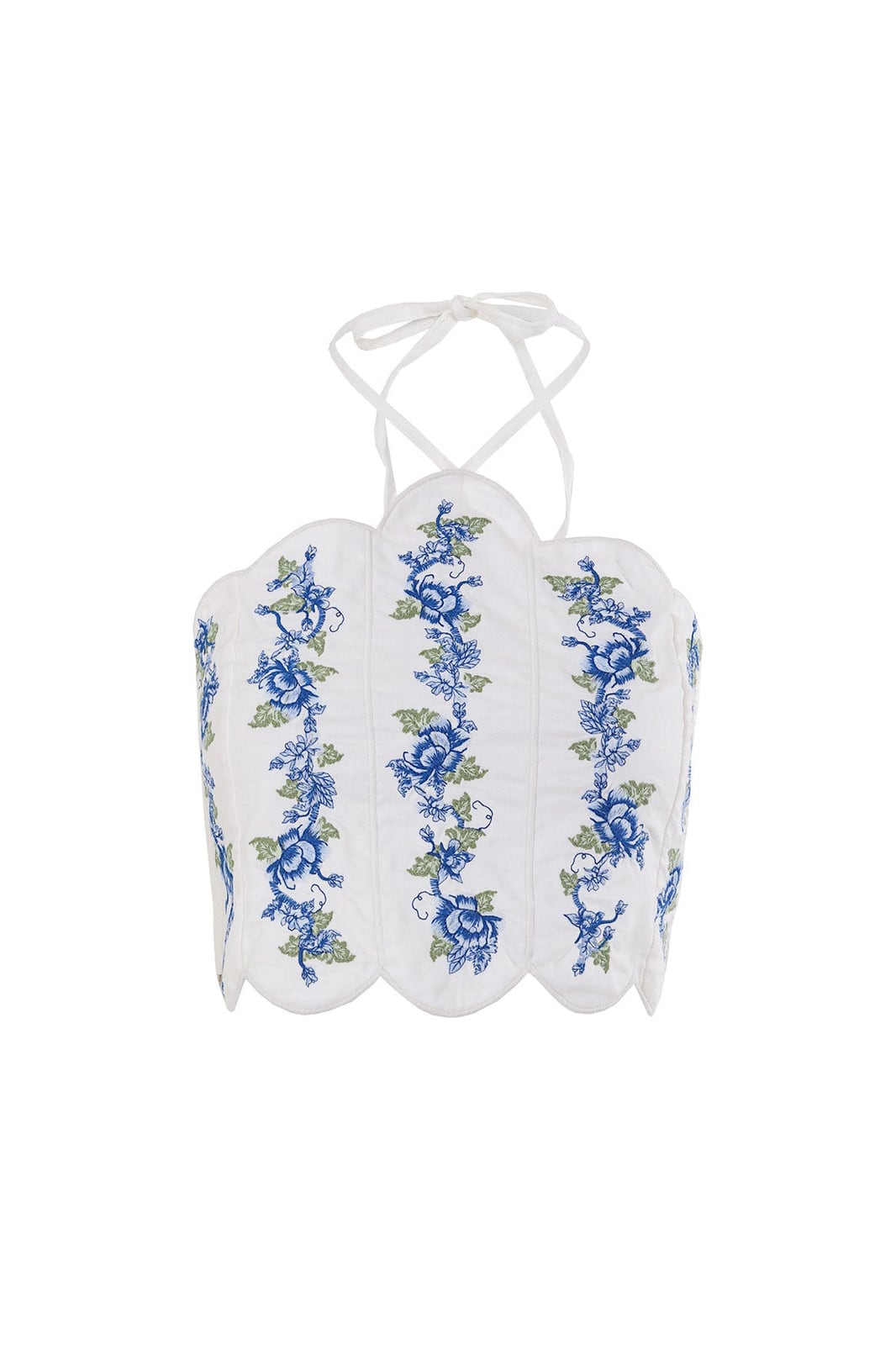 Nader Serenity Top in White Agua Bendita