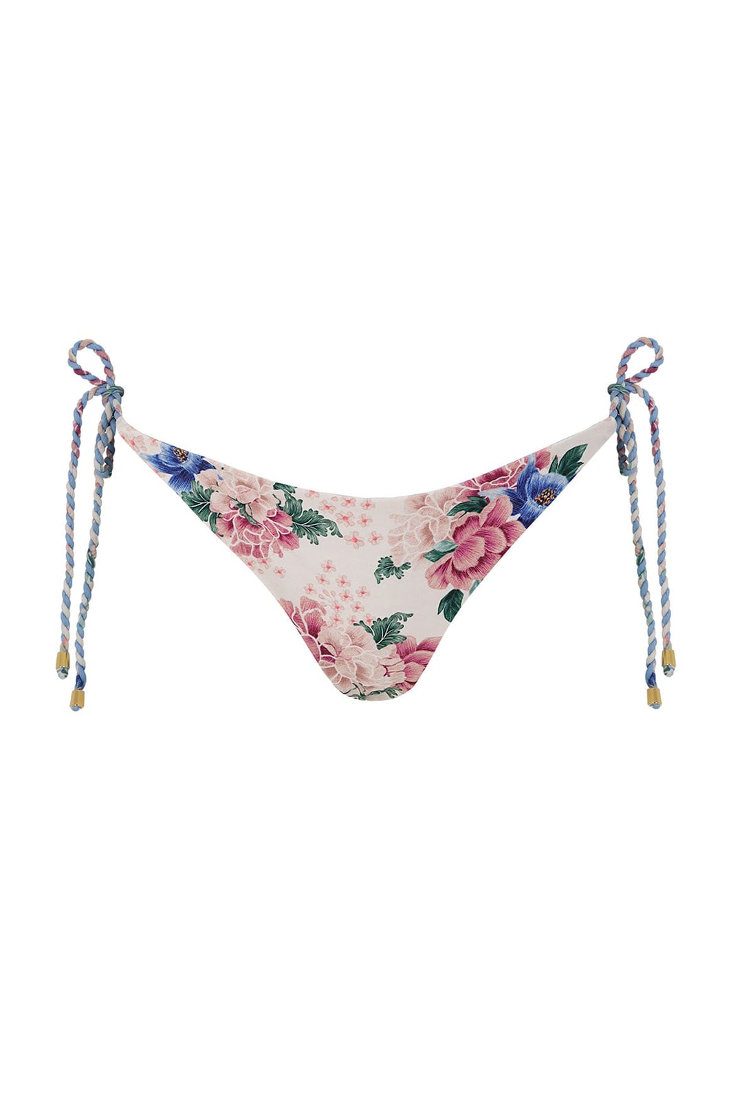 Nader Tammy Bikini Bottom in White Agua Bendita