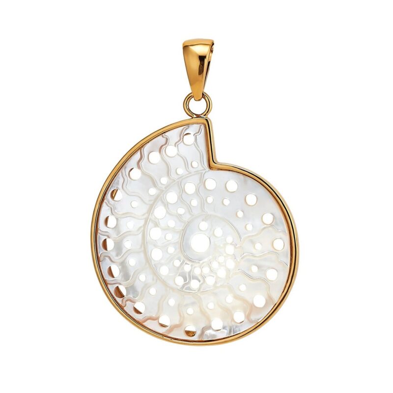 Nautilus Charm ASHA by Ashley McCormick