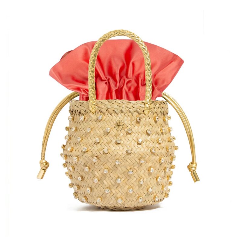 Nina Crystal Sorbet Bag in Geranium Le Nine