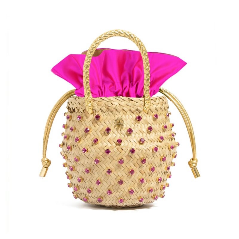 Nina Double Sorbet Bag in Bougainvillea Le Nine