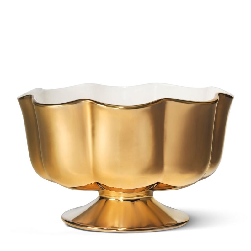 Pauline Centerpiece Bowl in Gold AERIN