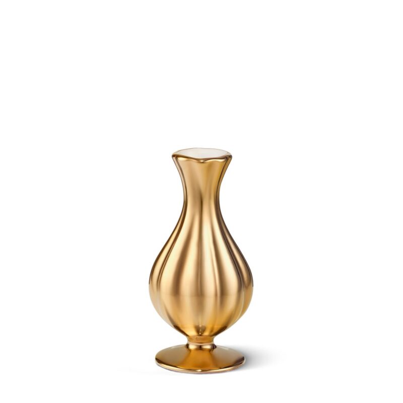 Pauline Small Bud Vase in Gold AERIN