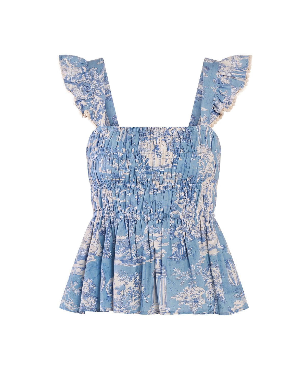 Penny Top in Forever Toile EDDY