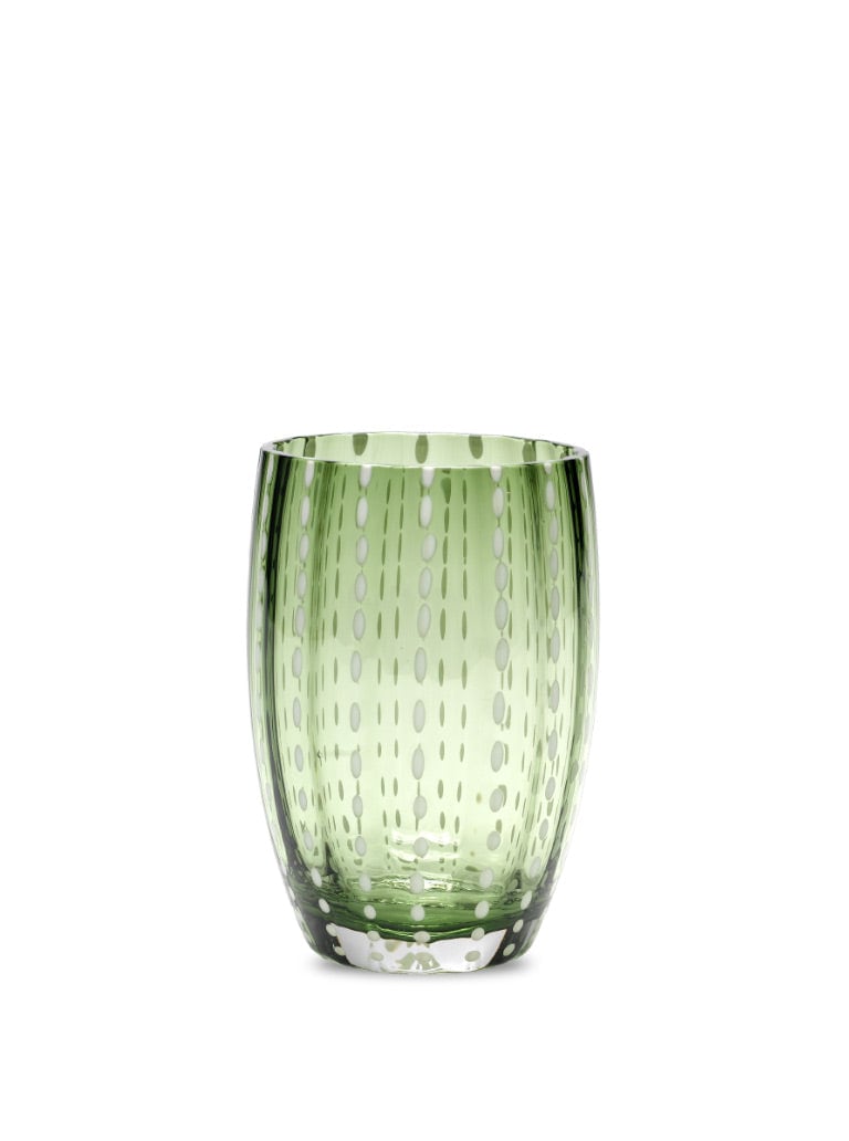 Perle Tumbler, Set of 2 Zafferano