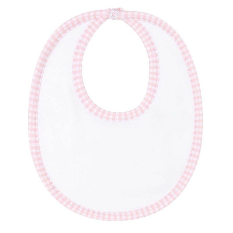 Pink Gingham Bib Nellapima