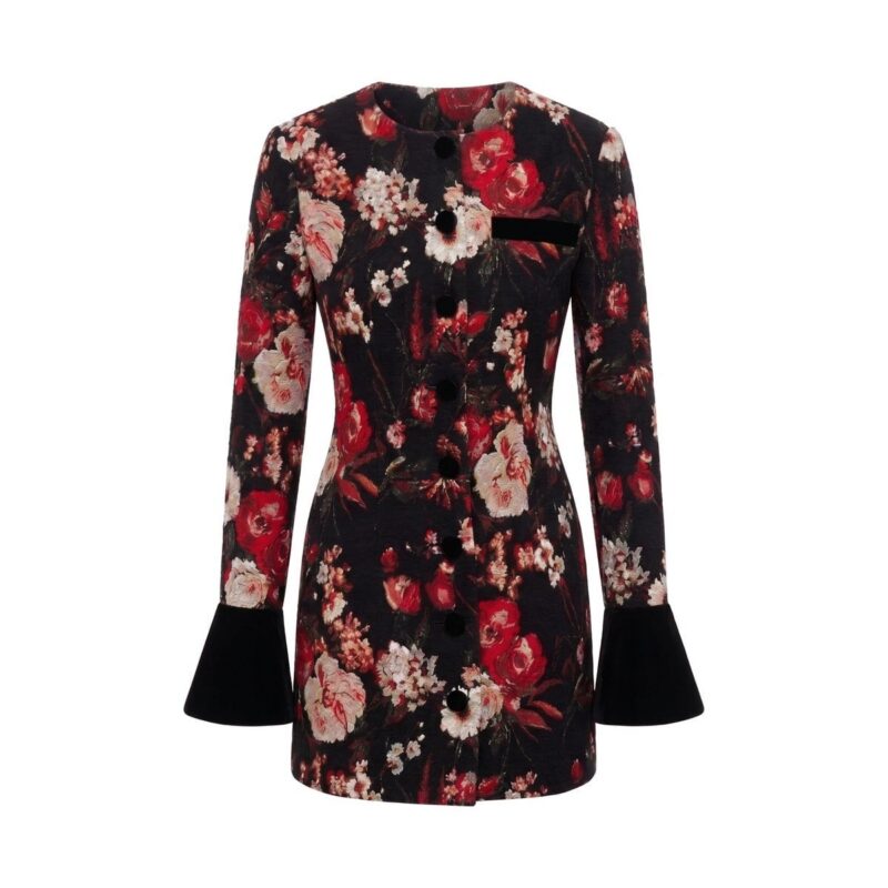 Primrose Blazer Dress in Dutch Masters Coating Alexandra Pijut